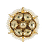 VILANDI ROUND KUNDAN RING
