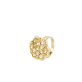 VILANDI ROUND FLOWER RING