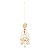 VILANDI TEAR DROP KUNDAN CHANDBALI