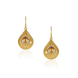 Sterling Silver 92.5 Kundan Earrings