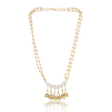 Gold Plated Celestial Gold Zircon Necklace Set