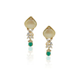 Gold Plated Neel Zircon Fluorite Set