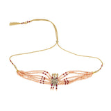 VILANDI CORAL RUBY KUNDAN CHOKER