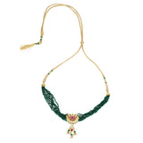 VILANDI CRESCENT KUNDAN CHOKER SET