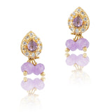 Gold Plated Celestial Amethyst Choker Set