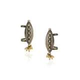 Sterling Silver 92.5  Bugdhi Earcuff Earrings