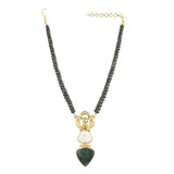 RATNA GREEN ONYX PENDANT SET