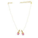 RATNA SQUARE TOURMALINE ETSY NECKLACE SET