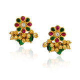 Chaitra Kundan Peacock Necklace Set