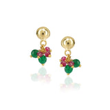 Gold Plated DOR Kundan Pearl String Necklace Set