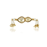 Gold Plated Kundan Ring