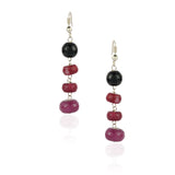 Silver Plated Tarana Black Onyx String