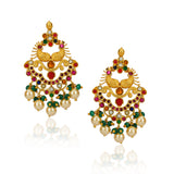 Chaitra Kundan Swag Necklace Set