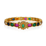 Chaitra Navrattan Kundan Bangle Kada