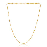 Gold Plated Fine Disco Ball Chain