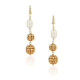 Gold Plated Tarana Ruby Jade String