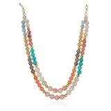 Gold Plated Tarana Multi Bead String