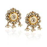 Gold Plated Pacchi Pearl Necklace set