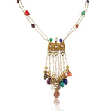 Gold Plated Pacchi Mutli Necklace Set