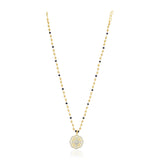 Grishma Gold Plated Zircon Necklace Set
