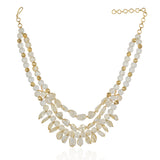 Gold Plated Tarana Citrine String