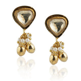 Gold Plated Pacchi Pearl Necklace  Set