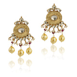 Gold Plated Pacchi Baroque Necklace Set
