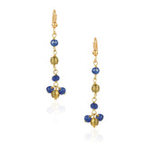 Gold Plated Tarana Blue Onyx String