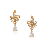 Grishma Gold Plated Zircon Pendant Set