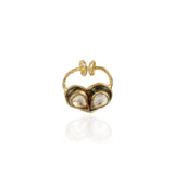 Gold Plated Kundan Nosepin