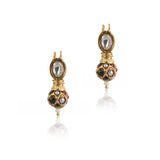 Gold Plated Pacchi Multi Beads Necklace Set