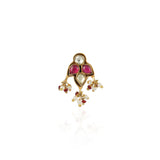 Gold Plated Kundan Nosepin
