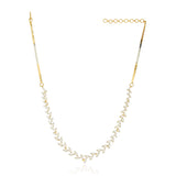 Grishma Gold Plated Zircon Necklace Set