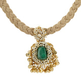 RATNA GREEN NECKLACE