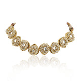 Gold Plated Pacchi Pearls Choker Set