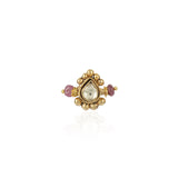 Gold Plated Kundan Nosepin