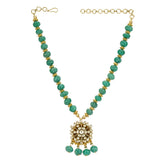 VILANDI FLORAL KUNDAN PENDANT