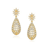 Grishma Gold Plated Zircon Necklace Set
