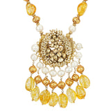RATNA PINK CHAND NECKLACE