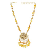 RATNA PINK CHAND NECKLACE