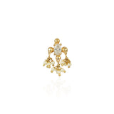 Gold Plated Zircon Nosepin