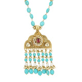 VILANDI TRIANGLE KUNDAN PENDANT
