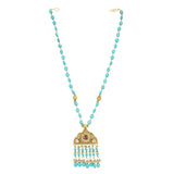 VILANDI TRIANGLE KUNDAN PENDANT