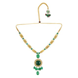 RATNA GREEN KUNDAN NECKLACE