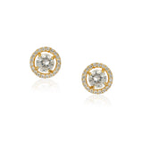Grishma Rose Plated Zircon Triple Line Set