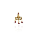 Gold Plated Kundan Nosepin