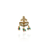 Gold Plated Zircon Nosepin