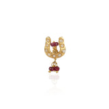 Gold Plated Ruby Nosepin