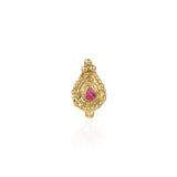 Gold Plated Ruby Nosepin