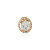 Gold Plated Zircon Nosepin